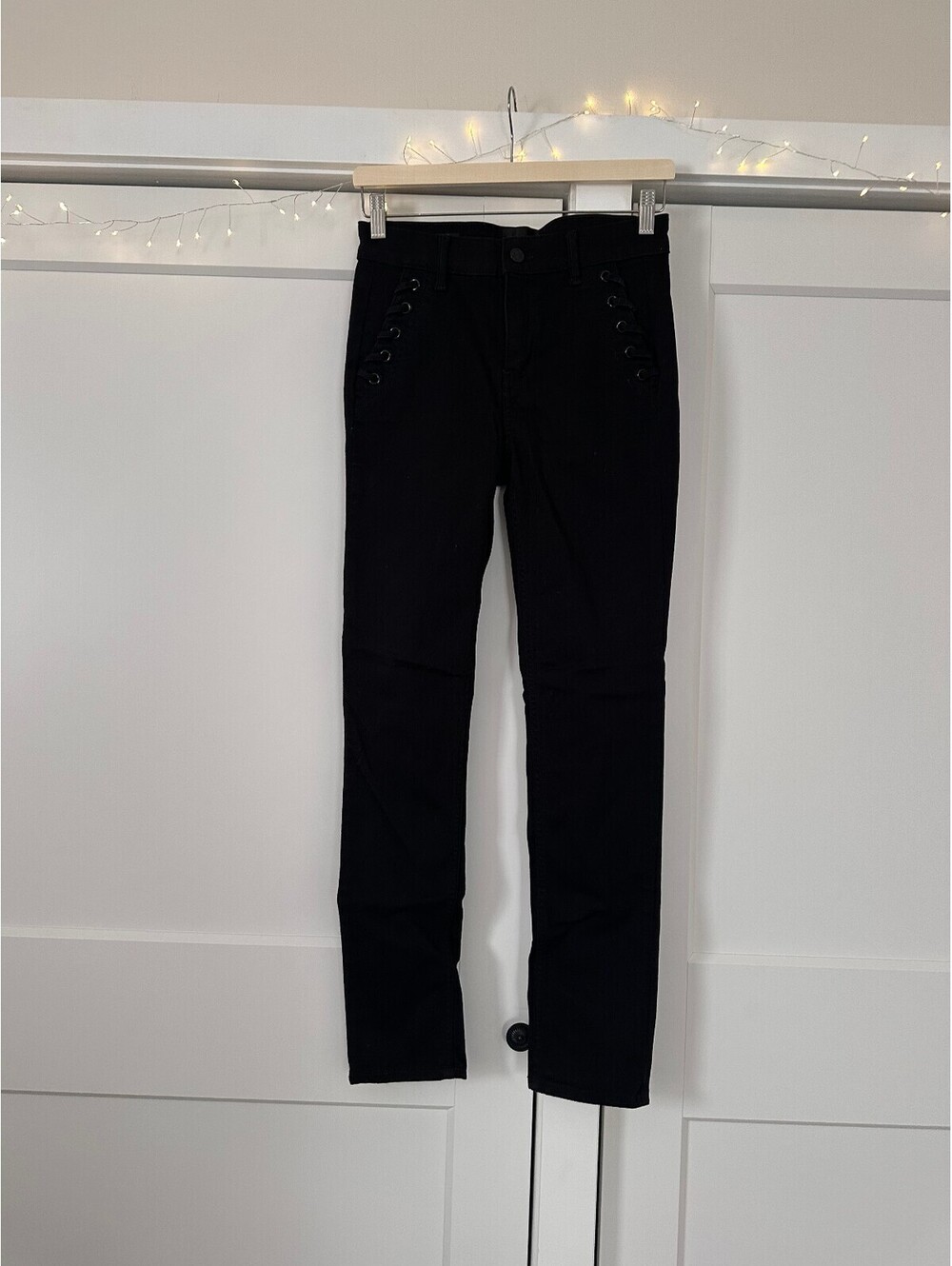 White House Black Market Slim Sculpt Black High-Rise Jeans Size 2